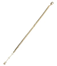 Anna & Ava Waterproof Curb Chain Line Bracelet