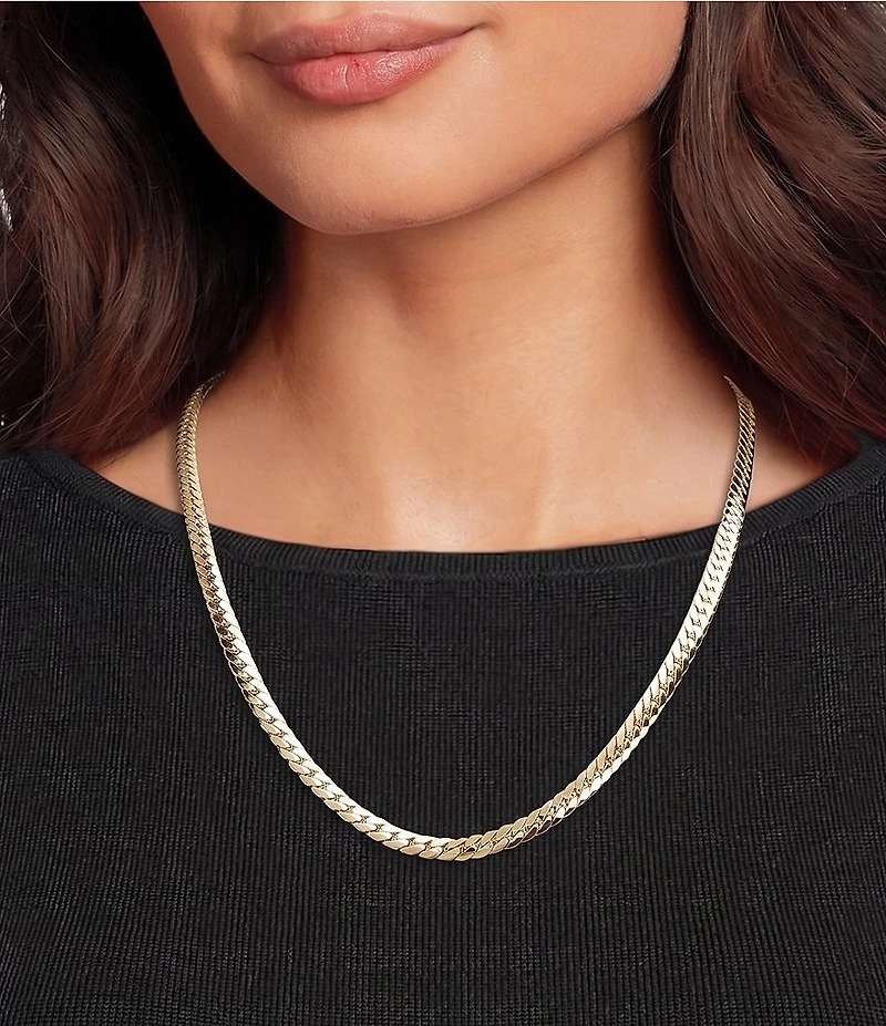 Anna & Ava Waterproof Curb Chain Necklace