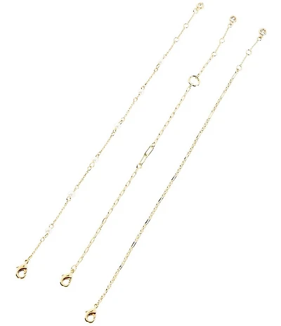 Anna & Ava Waterproof Delicate Line Bracelet Set