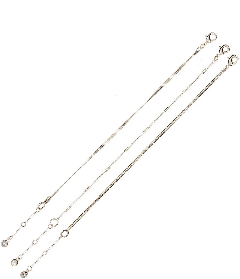 Anna & Ava Waterproof Delicate Line Bracelet Set