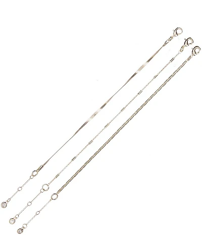 Anna & Ava Waterproof Delicate Line Bracelet Set