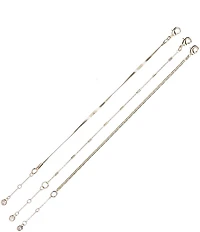 Anna & Ava Waterproof Delicate Line Bracelet Set