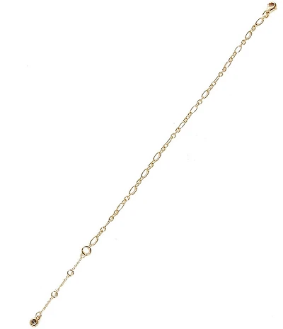 Anna & Ava Waterproof Delicate Oval Link Anklet