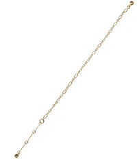 Anna & Ava Waterproof Delicate Oval Link Anklet