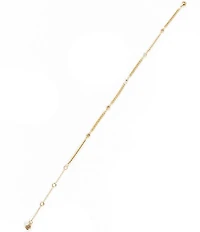 Anna & Ava Waterproof Rehinestone Link Anklet