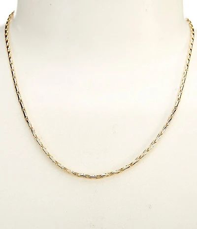 Anna & Ava Waterproof Skinny Link Chain Necklace