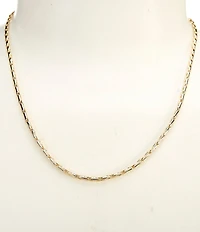 Anna & Ava Waterproof Skinny Link Chain Necklace