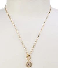 Anna & Ava Waterproof Toggle Short Pendant Chain Necklace