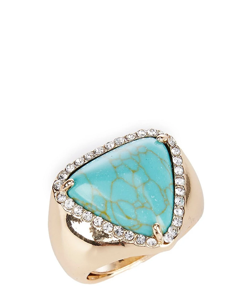 Anna & Ava Western Semi Precious Stone Statement Ring