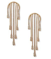 Anne Klein CZ Chandelier Earrings