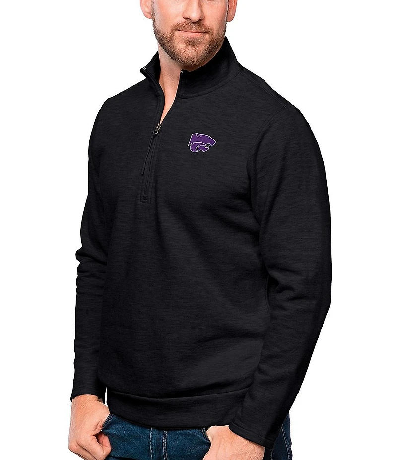 Antigua Big 12 Gambit Quarter-Zip Pullover