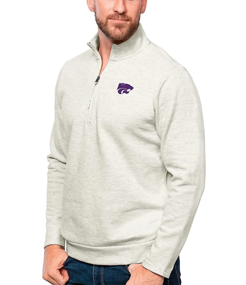 Antigua Big 12 Gambit Quarter-Zip Pullover