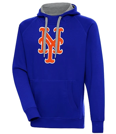 Antigua MLB Chenille Patch Victory Pullover Hoodie
