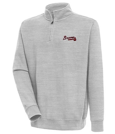 Antigua MLB National League Victory Quarter-Zip Mockneck Pullover