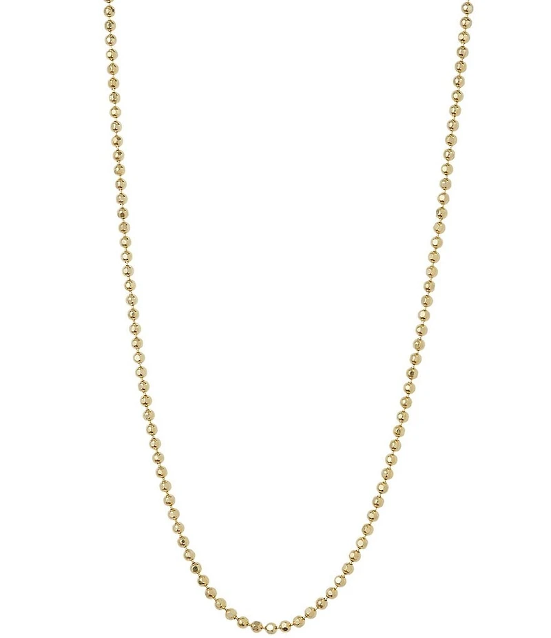 Argento Vivo Ball Chain Collar Necklace