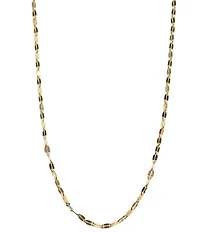 Argento Vivo Disc Station Chain Necklace