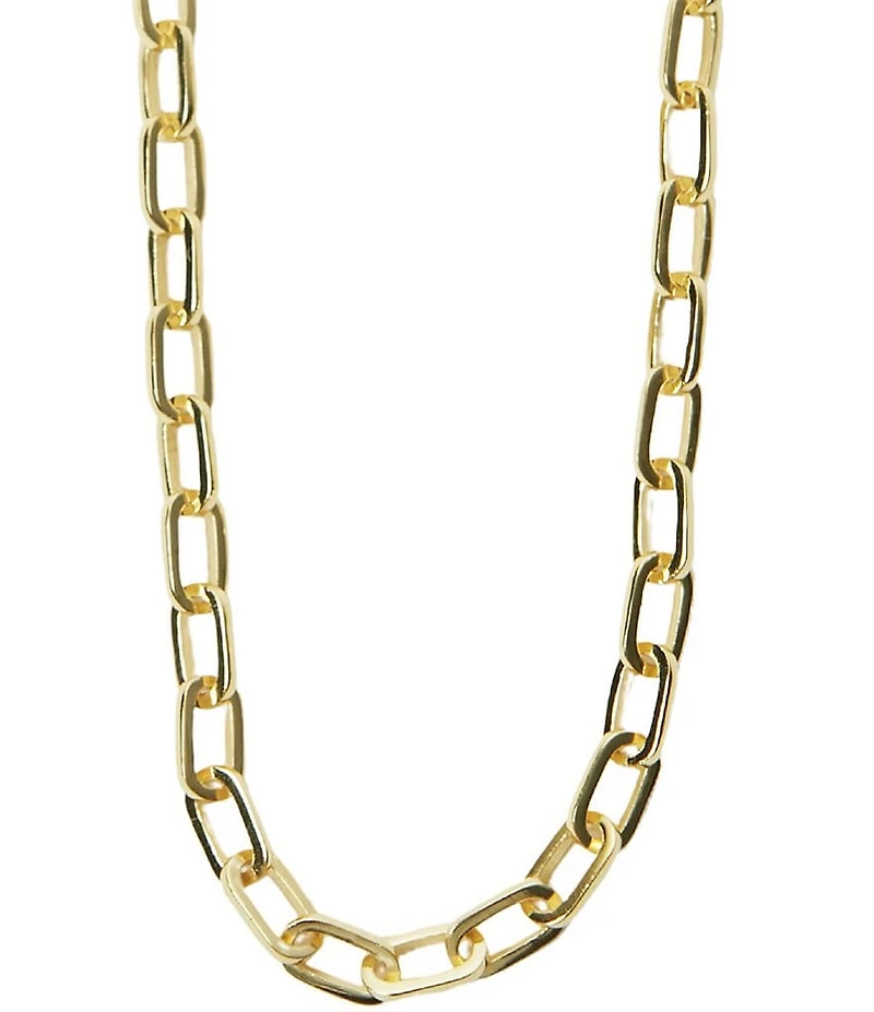 Argento Vivo Link Sterling Silver Chain Necklace