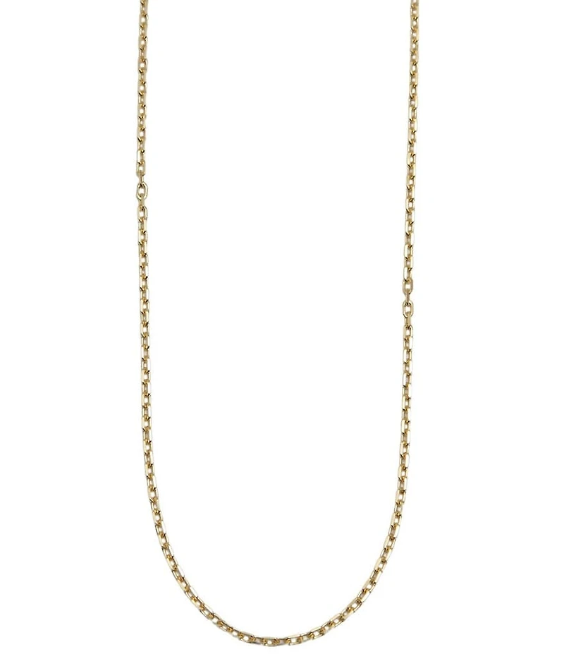 Argento Vivo Paper Clip Chain Collar Necklace