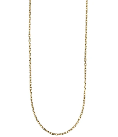 Argento Vivo Paper Clip Chain Collar Necklace