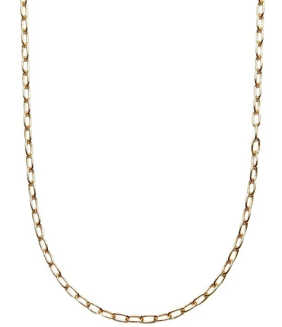 Argento Vivo Paper Clip Chain Necklace