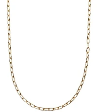 Argento Vivo Paper Clip Chain Necklace