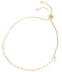 Argento Vivo Paperclip Link Adjustable Bracelet