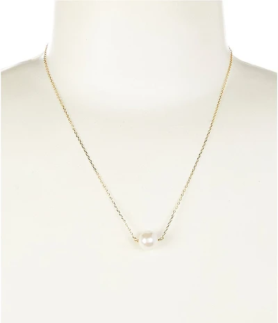 Argento Vivo Pearl Short Pendant Necklace