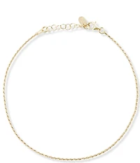 Argento Vivo Rope Chain Anklet