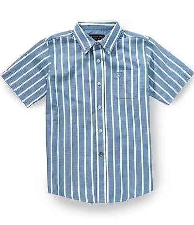 Ariat Big Boys Long sleeve Classic Pro Series Stiped Shirt