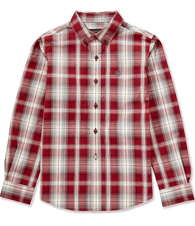 Ariat® Big Boys Long Sleeve Pro Series Tillman Shirt
