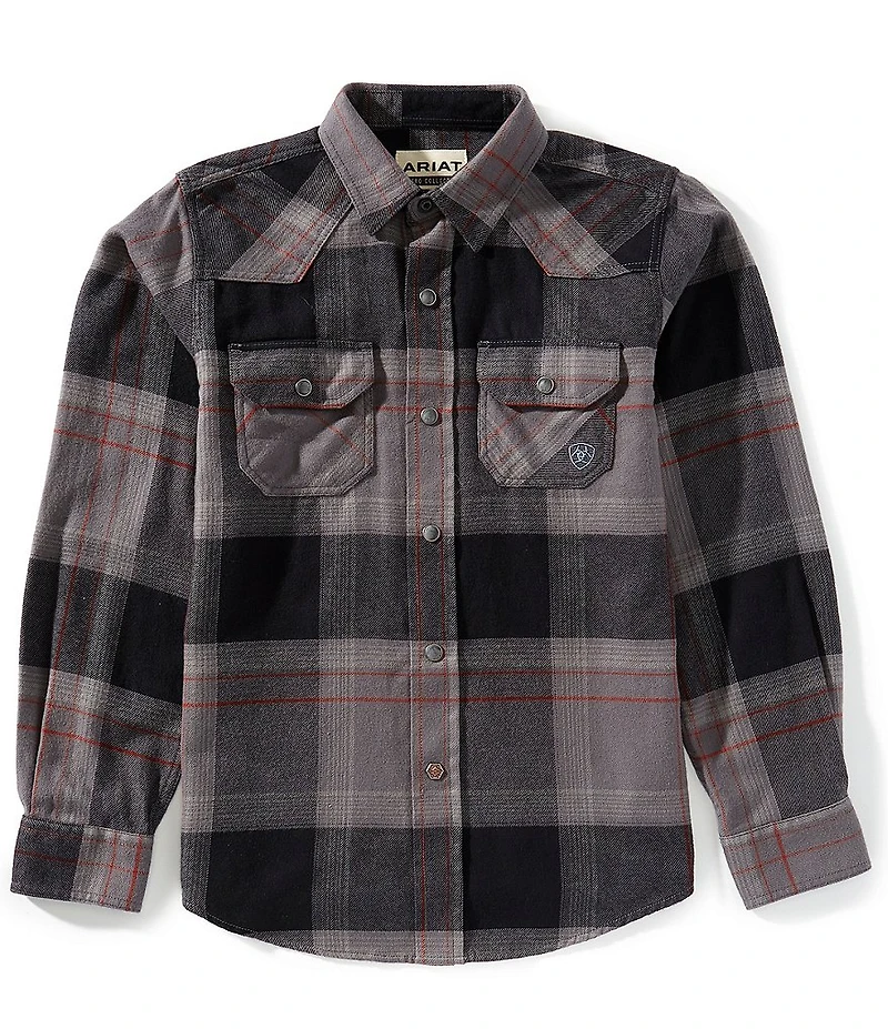 Ariat® Big Boys Long Sleeve Retro Hernandez Shirt