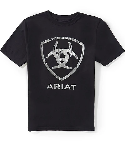 Ariat Big Boys Short Sleeve Barn Shield T-Shirt