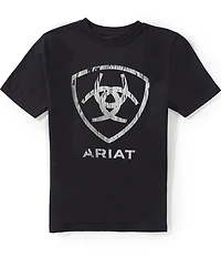 Ariat Big Boys Short Sleeve Barn Shield T-Shirt