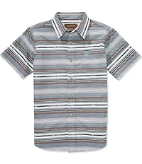 Ariat Big Boys Short-Sleeve Serape Stripe Woven Shirt