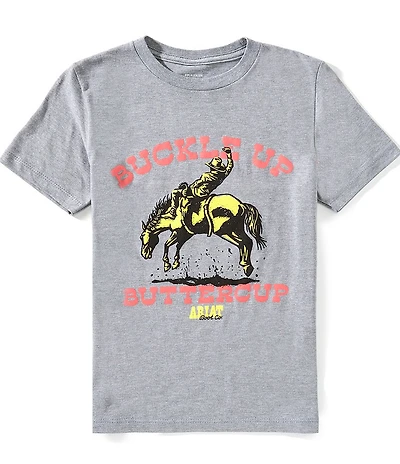 Ariat Big Girls Short-Sleeve Buck Up T-Shirt