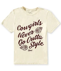 Ariat Big Girls Short Sleeve Never Outta Style T-Shirt
