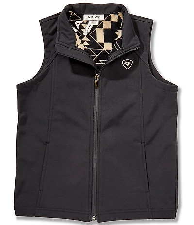 Ariat® Big Girls Sleeveless Logo Softshell Vest
