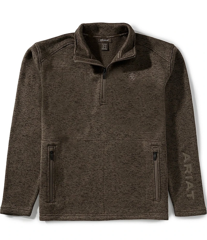 Ariat Caldwell Long Sleeve 1/4 Zip Fleece Sweater
