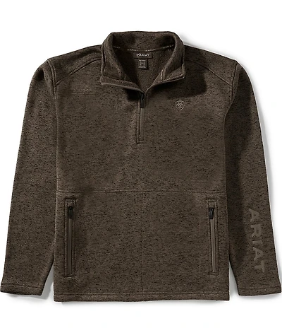 Ariat Caldwell Long Sleeve 1/4 Zip Fleece Sweater