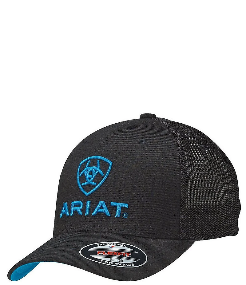 Ariat Flexfit® Embroidered Logo Mesh Back Cap
