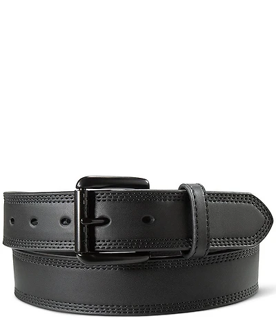 Ariat Work Tonal Triple Stitch Leather Belt