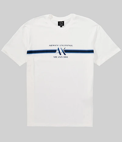 Armani Exchange Chest Stripe Short Sleeve T-Shirt