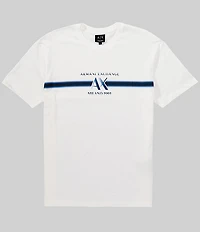 Armani Exchange Chest Stripe Short Sleeve T-Shirt