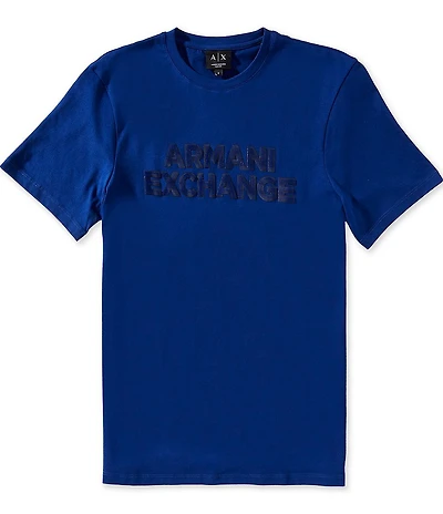 Armani Exchange Elevated Logo Short Sleeve T-Shirt