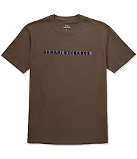 Armani Exchange Front Logo Short Sleeve T-Shirt
