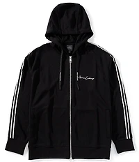 Armani Exchange Full-Zip Logo Hoodie