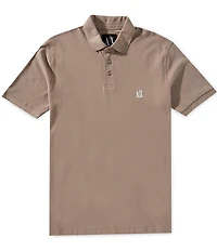 Armani Exchange Icon Logo Short Sleeve Polo Shirt