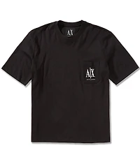 Armani Exchange Icon Pocket Logo Short Sleeve T-Shirt