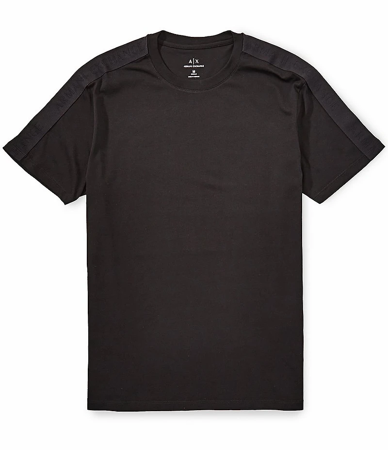Armani Exchange Logo Tape Short Sleeve T-Shirt