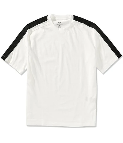 Armani Exchange Logo Tape Short Sleeve T-Shirt